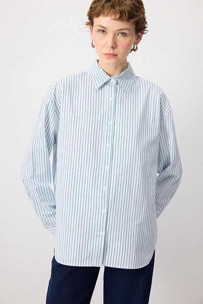 Touché Privé OVERSIZE STRIPED SHIRT
