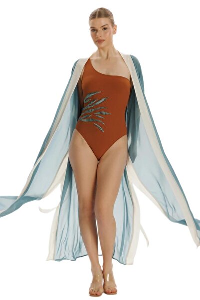 ZEKİ Clever Green Chiffon Dress