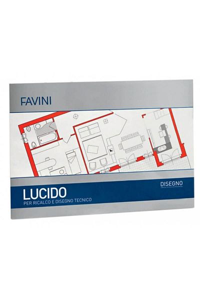Favini A4 Format Drawing Pad FAVINI, 10 Tabs, 75 g/m², White Paper