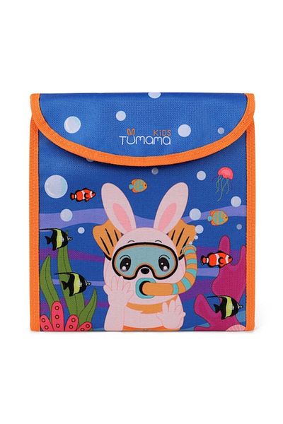 tumama Portable educational and creative booklet with 8 Tumama® boards for coloring and markers, Ocean, pl