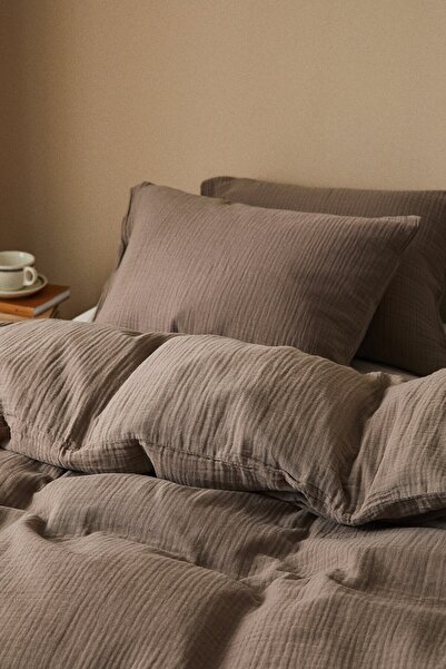 H&M Tek Kişilik Muslin Nevresim Takımı