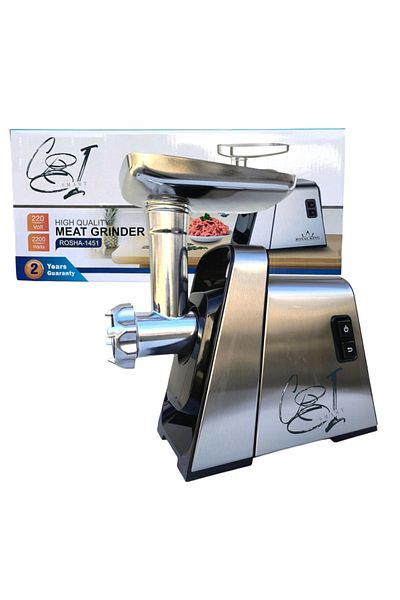 COBI SMART® Meat grinder MGG-081, 1600 W, 3 sieves, tomato accessories, sausages, meatballs, reverse function