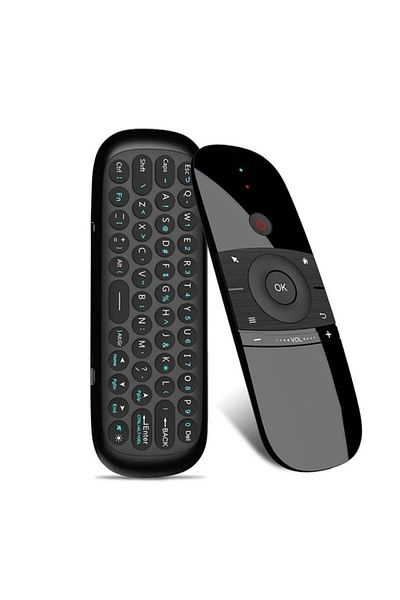 TECHSTAR 4in1 Airmouse Techstar® W1, Wireless, Remote Control, Keyboard, Controller, Mouse. Ideal for SmartTV
