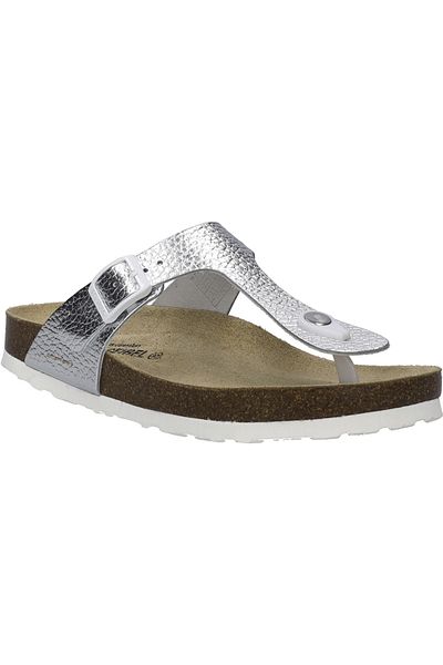 Josef Seibel Hermine 02 | Zehentrenner für Damen | Grau Hermine 02, silber
