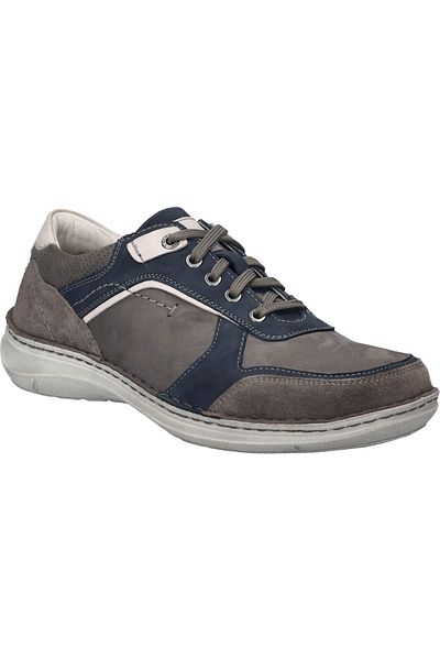 Josef Seibel New Anvers 10 | Halbschuh Für Herren | Grau New Anvers 10, Asphalt-multi