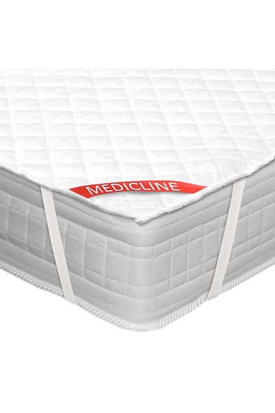 shumee Waterproof, ultrasonic quilted, premium mattress protector/supermattress, 80x200cm, white