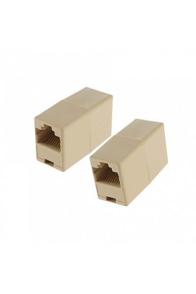 OEM Adaptor prelungitor cablu de rețea UTP/FTP/RJ45, mufă mamă-mamă