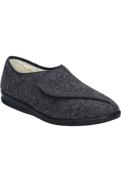 Josef Seibel JOSEF SEIBEL Belfort 85 W | Hausschuh für Herren | Grau Belfort 85 W, anthrazit