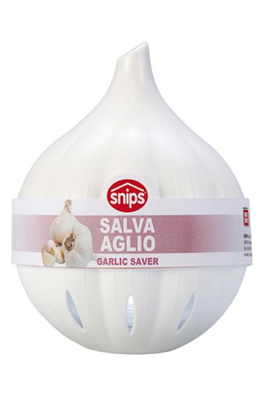 Snips Lightweight Dishwasher safe Durable BPA Free Plastic Garlic Keeper