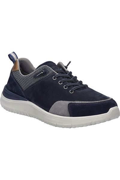 Josef Seibel Țara Galilor 01 | Halbschuh für Herren | Blau Wales 01, dunkelblau-kombi