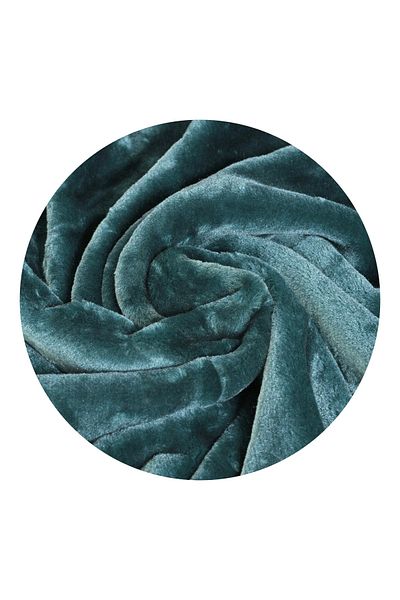 shumee Acrylic blanket 160x200 cm green