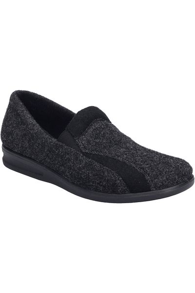 Josef Seibel JOSEF SEIBEL Belfort 108 | Hausschuh für Herren | Grau Belfort 108, anthrazit