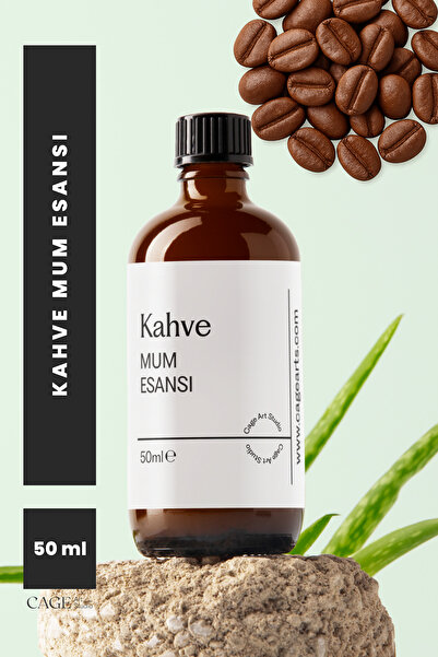 Cageartstudio Kahve Mum Esansı 50 Ml, Yüksek Kalite Mum Esansı, Mum Koku Esan...