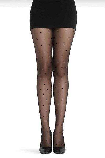 DÜVEN Stil Model Chiloți subțiri negri - Ciorapi de stil