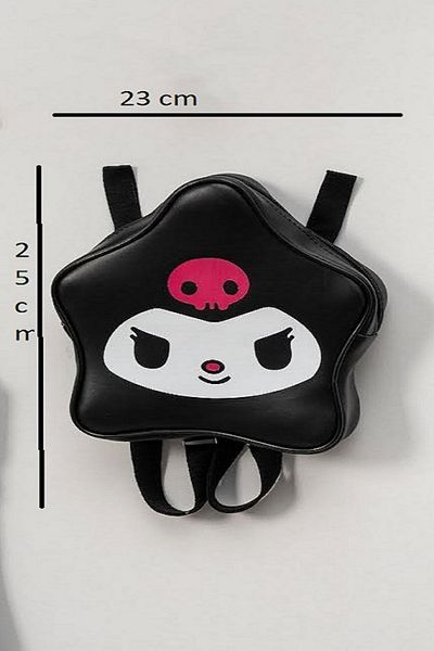 Aymini Kuromi Girl's Star Design Backpack