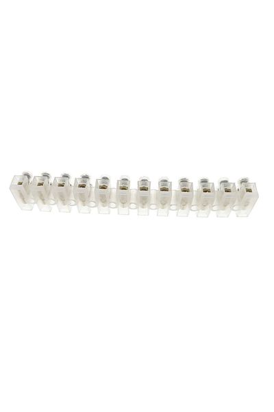 OEM Priză cu 12 conectori electrici pentru montare, bandă multi-contact, 10A, 108x17x15mm
