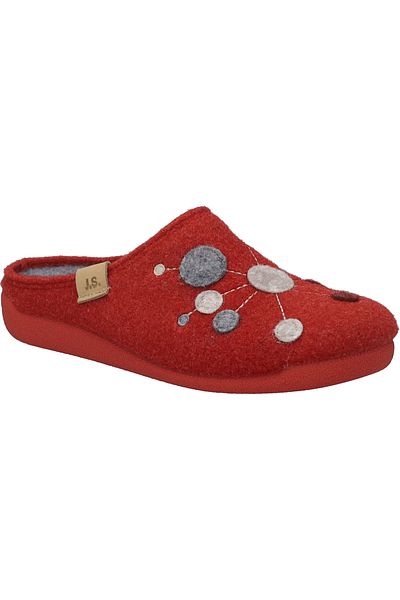 Josef Seibel Cara 02 | Hausschuh für Damen | Rot Cara 02, rot-multi