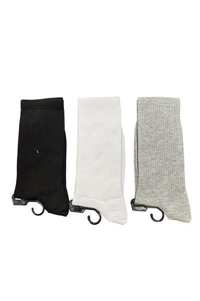 ENFAEL 3 Pairs of Men's Seamless Tennis Combed Cotton (Washable Fragrant) Socks