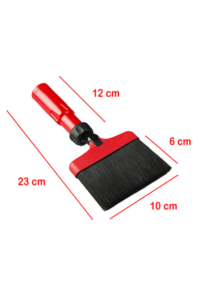 Badem10 100 mm Adjustable Angle Oil Robot Paint Painting Brush Turn Short Handle Durable Ergonomic