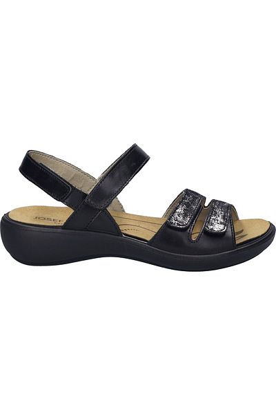 Josef Seibel Ibiza 86 | Sandale für Damen | Schwarz Ibiza 86, schwarz-kombi