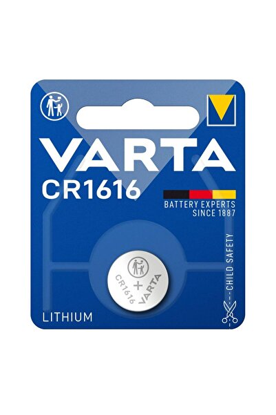 Varta Baterie litiu 3V CR1616, tip monedă, Varta 27098, în blister