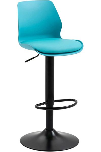 rexa Bar Stool PU Leather Adjustable Swivel Bar stool, Armless Hydraulic Kitchen
