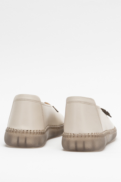 Dericlub Dericlub Women's Comfortable Sole Comfort Shoes Real Leather Cr 2730 Beige