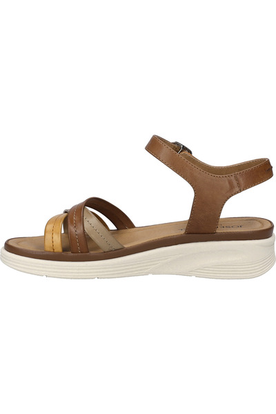 Josef Seibel JOSEF SEIBEL Sevran 02 | Sandale für Damen | Braun Sevran 02, cognac-multi