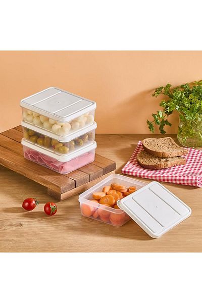 SELKA HOME Selka Nora 4 Pieces 0.5 Lt. Storage Container