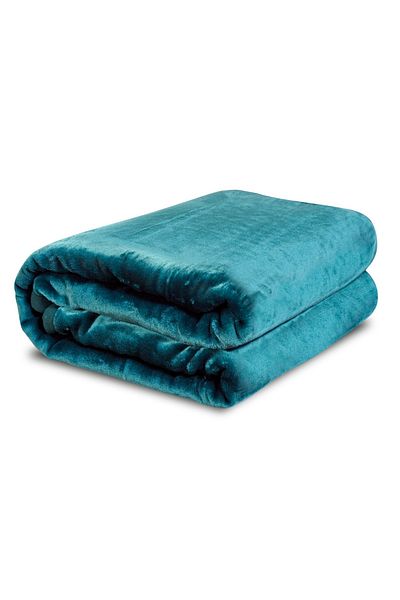 shumee Acrylic blanket 160x200 cm green