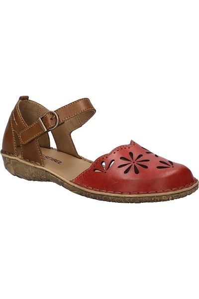 Josef Seibel Rosalie 04 | Sandale für Damen | Rot Rosalie 04, rubin-kombi