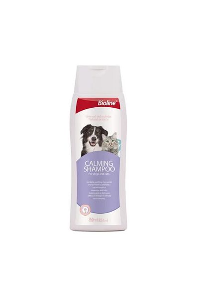 Bioline Calming Shampoo - 250ml with Chamomile & Lavender for Stress Relief