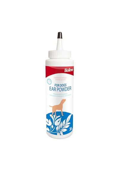 Bioline Ear Powder for Dogs, 30g - Itch Relief & Moisture Control