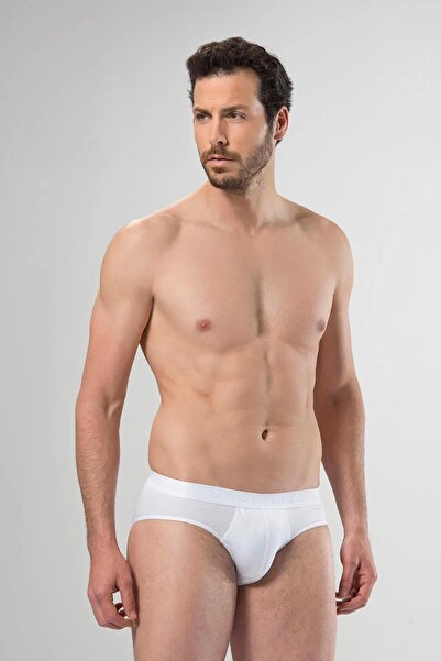 Cacharel 5 Men's Slips White, 50% Modal 50% Cotton Cacharel 1203