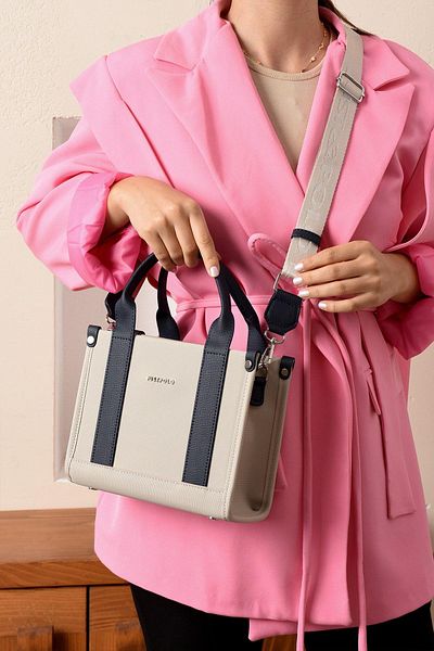 H&D COLLECTİON Stylish Quality Very Useful Medium Size Hand and Shoulder Bag 6072