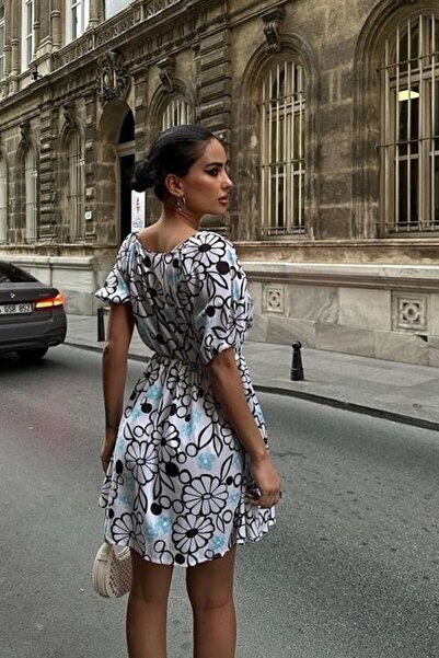 MODA Lindsey Floral Print Dress 2276-10