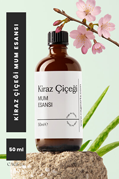 Cageartstudio Japon Kiraz Çiçeği Mum Esansı 50 Ml, Yüksek Kalite Mum Esansı, ...