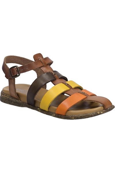 Josef Seibel Fabricia 04 | Sandale für Damen | Braun Fabricia 04, cognac-multi