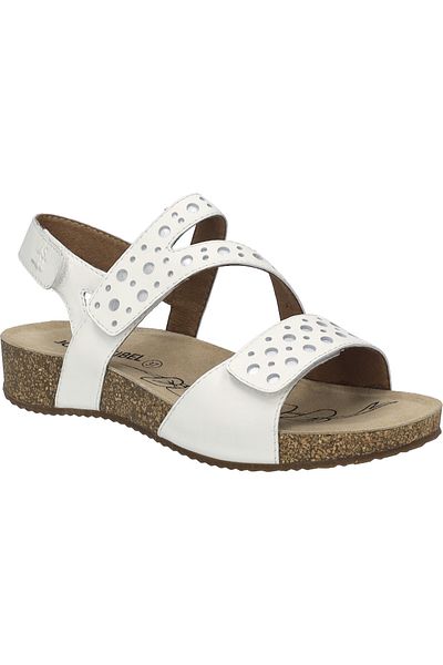 Josef Seibel Tonga 91 | Sandale für Damen | Weiß Tonga 91, weiss-silber