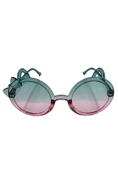 kidspartim Party Glasses Mica Bow Model Green