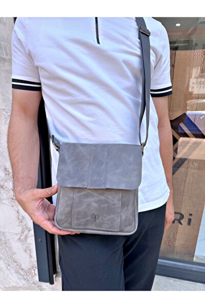 Fil Deri Γνήσιο δέρμα - Μαγνητικό - Κρεμάστρα - Κρυφό Διαμέρισμα - Τσάντα ώμου 1006