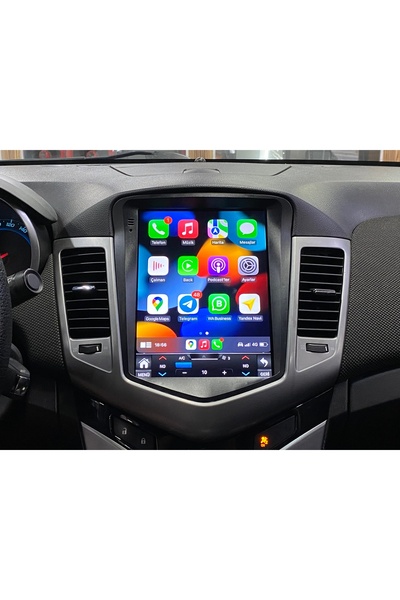 Carnavi CHEVROLET CRUZE CARPLAY-ANDROİD AUTO MULTİMEDYA TESLA EKRAN 4+64GB RAM