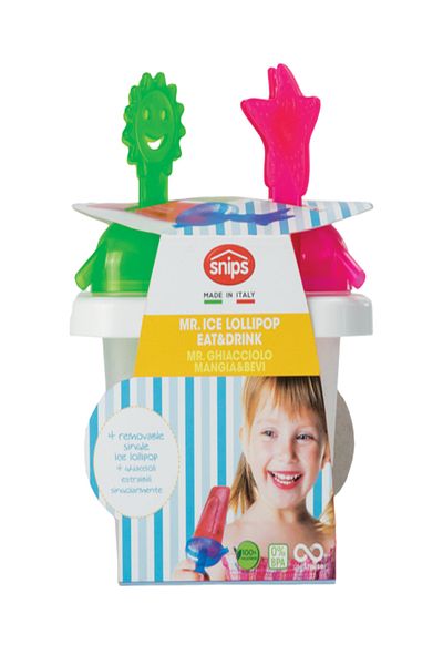 Snips Mister BPA Free Plastic Easy-to-Use Lightweight Ice Lolly