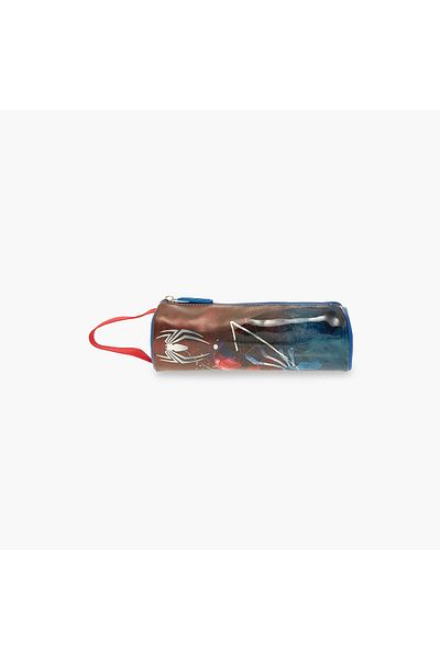 Marvel Spider-Man Print Pencil Pouch with Zip Closure