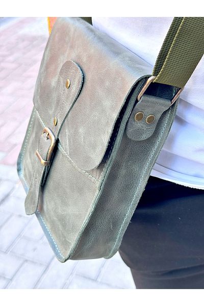 Fil Deri Genuine Leather - Magnetic - Modern Design - Shoulder Bag 1004