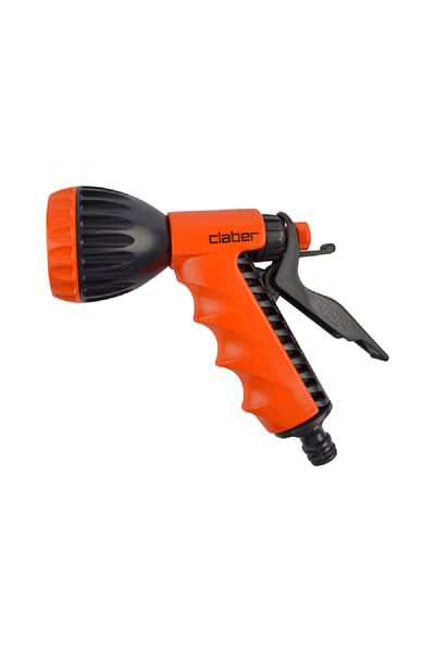 CLABER Ergo Shower Spray Black and Orange