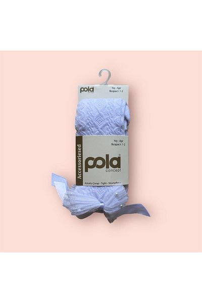 Pola Girls' Accessory Cotton Pantyhose No.1