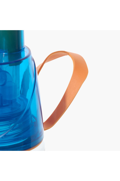 Juniors Graphic Print Sipper Water Bottle with Screw Lid and Handle - 580 ml