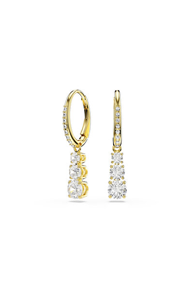 Swarovski 5723300 Swarovski Küpe Stılla:Pe Attract Trılogy Whıte/Gos