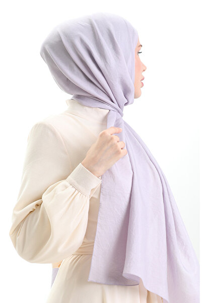 sefamerve Madame Mary French Voile Shawl 19099-04 Light Grey